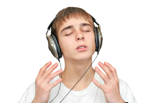teenager is singing