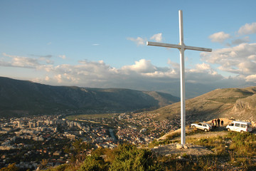 Kreuz bei Mostar