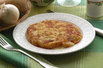 Frico con le patate e cipolla - Cucina tradizionale del Friuli