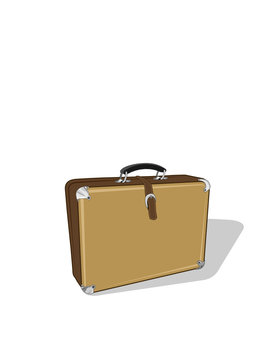 Vector Suitcase/Briefcase - NO GRADIENTS