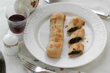 Rotolo di spinaci - Contorni del veneto
