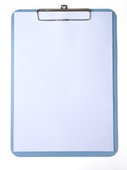 clipboard with blank paper for messages