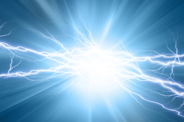 Obraz premium Electrical sparks