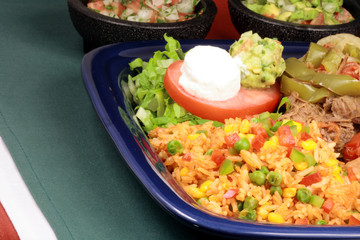mexican machaca plate