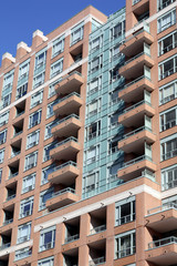 modern apartment building