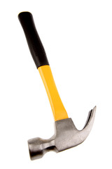 Hammer isolated over white background