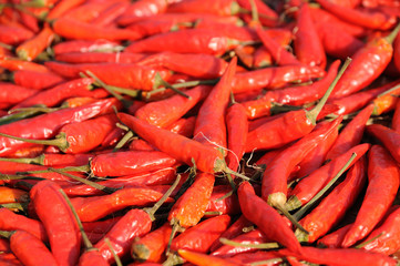 Red chili peppers