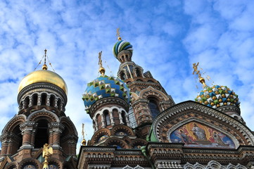 Fototapeta na wymiar Rosyjski Kościół