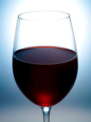 glass of red wine
