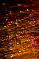 abstract light trails background