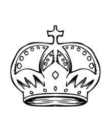 vector crown