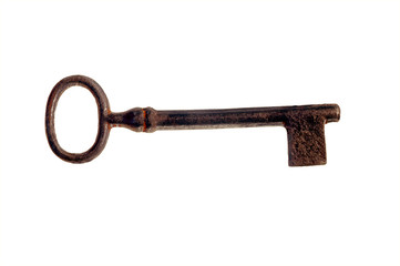 old rusty key