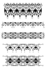 Obraz premium Dekorative Muster im Set
