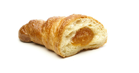 Croissant with apricot