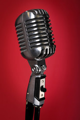 Fototapeta premium Vintage Microphone