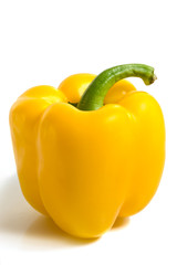 yellow pepper isolated