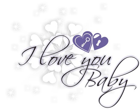Photo Stock I Love You Baby Adobe Stock Photo Stock I Love You Baby Adobe Stock