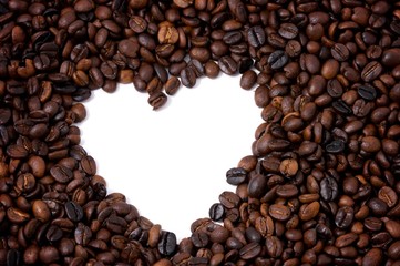 coffee valentine frame background