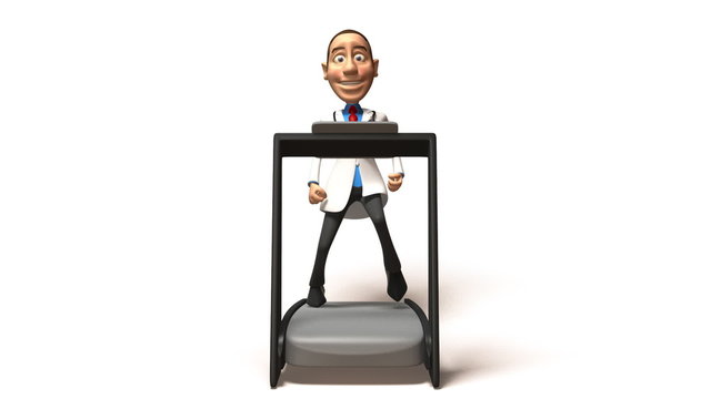 Docteur qui court