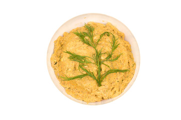 Yellow beans puree