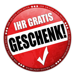 ihr gratis geschenk