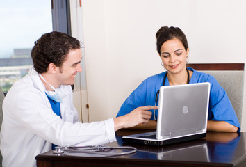 Obraz premium medical doctors in office