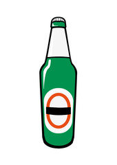 Illustration Bierflasche Bottle