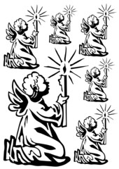 little christmas angels