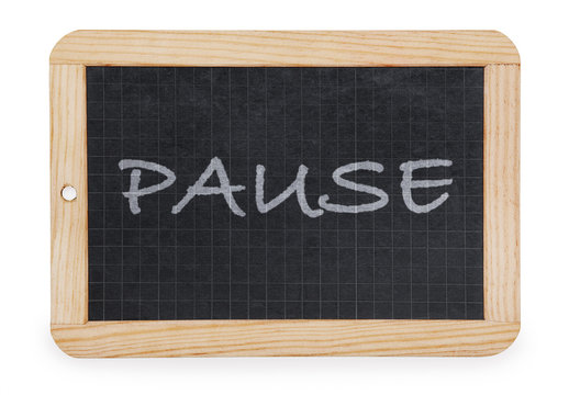 pause