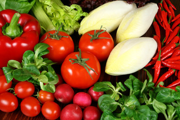 Vegetables.