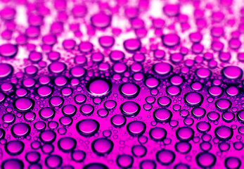 Water pink bubble background