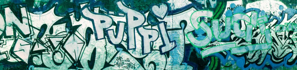 Selbstklebende Fototapete Graffiti Graffiti