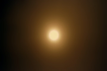 Obraz premium luce nella nebbia