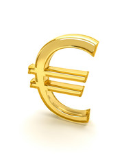 Fototapeta premium Euro sign 3d