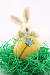 Osterei mit Hase