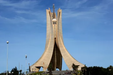 Türaufkleber Algerien Denkmal von Algier