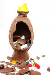 chocolate easter egg
