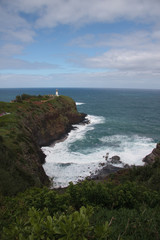 Fototapeta na wymiar Kilauea Lighthouse in Kauai