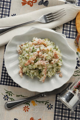 Risotto alle canocchie