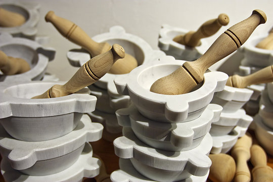 Pestle and mortar