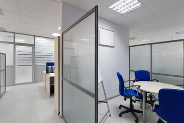 Modern office interior, conference room