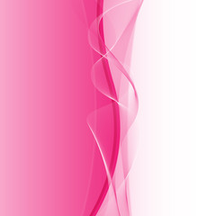 Bild mit Illustration in rosa/pink