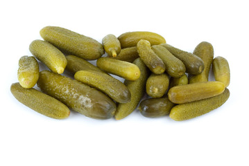 Some marinated cucumbers