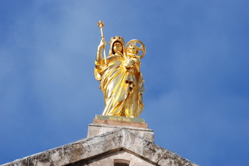 Fototapeta premium vierge d'or