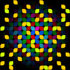 retro  block-muster II