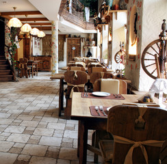Restaurant in country style