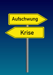 Krise Aufschwung