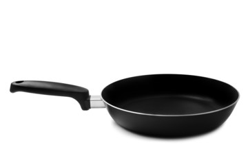 Frying pan isolated over white background