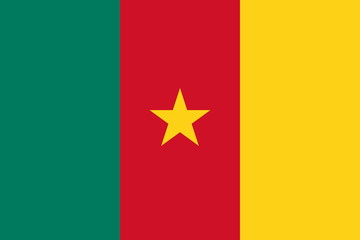 Flagge Kamerun