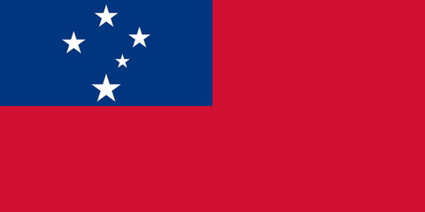 Flagge Samoa